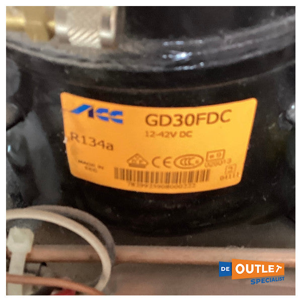 フリゴナウティカEV80コンプレッサー+インバーター220V