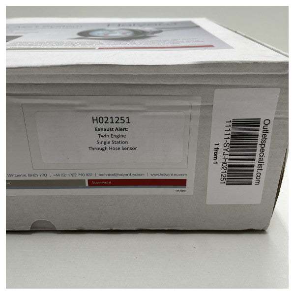 Halat ıslak egzoz aşırı ısınma alarm sistemi - H021251