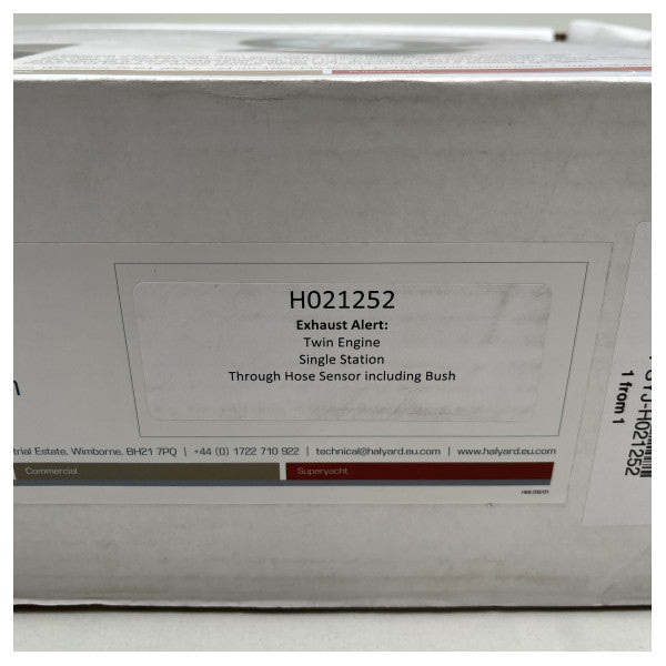 Sistema de alerta de alerta de oveheat de Halyard Wet - H021252