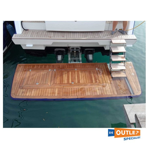 HB Technics Hydraulic Tenderlift 600 kg 24V Eenarm for Heckdrives