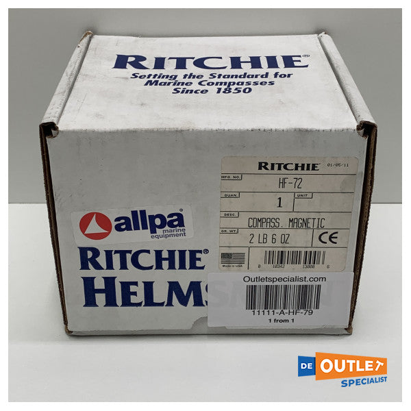 Ritchie Helmsman HF-79 flush mount compass