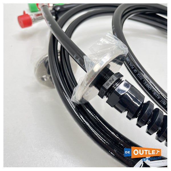 Seastar Pro ステンレススチール油圧ホースキット - HO8710