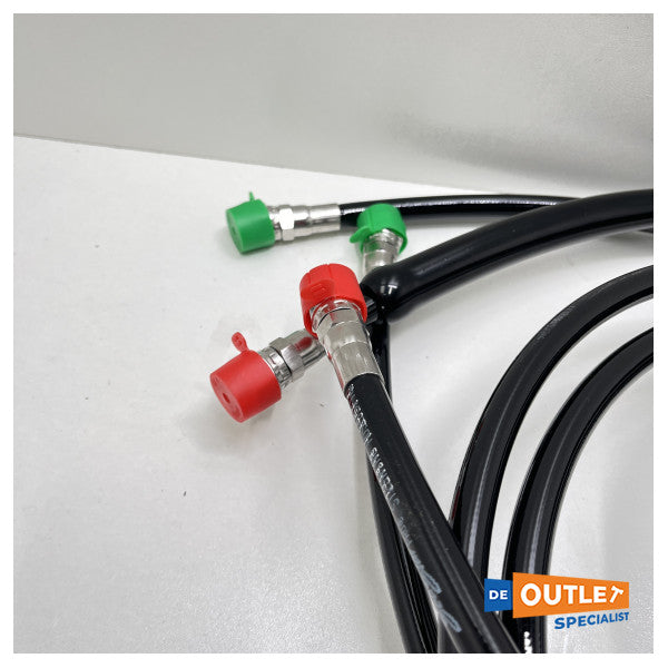 Seastar Pro ステンレススチール油圧ホースキット - HO8710