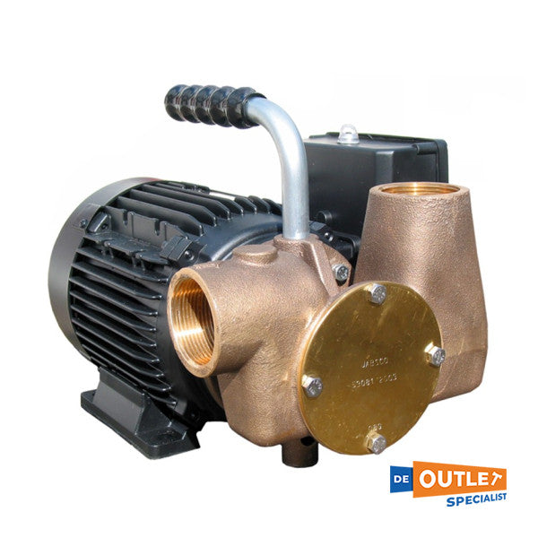 Jabsco kendinden emişli bronz çarklı pompa 230V - 53081-2003-230
