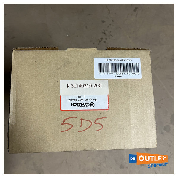 Kim Hotstart Industrial Tank Heater 4000W-K-SL140210-200