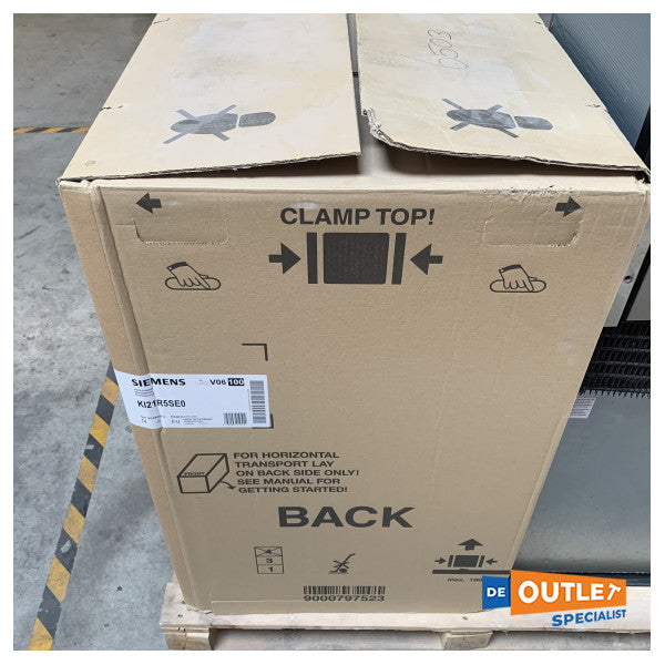 Вбудовуваний холодильник Siemens KI21R5SEO 88 см 136 л серія IQ100 - KI21R5SEO