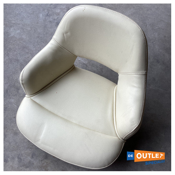 Sessa international kunststof kuipstoel wit - KKW-S