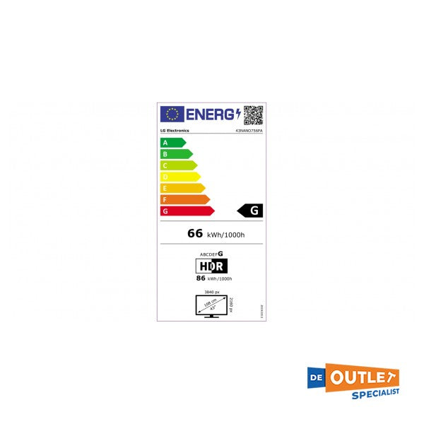 LG 43NANO756PA 43 Inch Smart LED TV