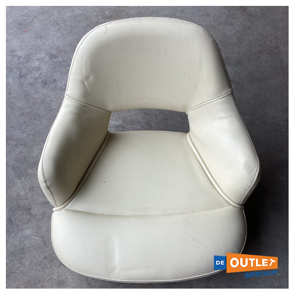 Sessa international lederen kuipstoel beige - LKB-S