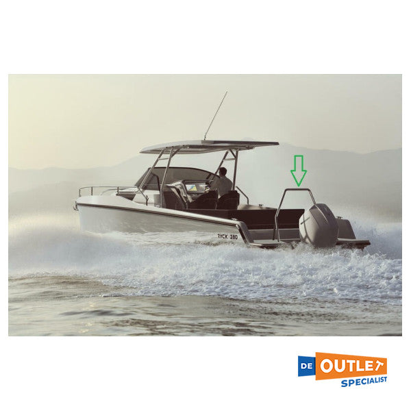 Podstawa do nart wodnych Ryck 280 ze stali nierdzewnej - MET1597