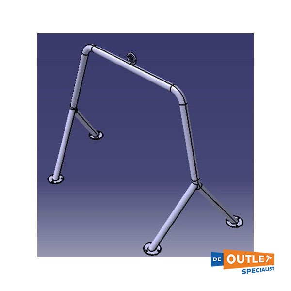 Podstawa do nart wodnych Ryck 280 ze stali nierdzewnej - MET1597