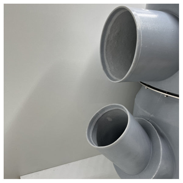 Vetus MGL6458A wydech | śluza wodna 127 cali - 203 mm na zewnątrz