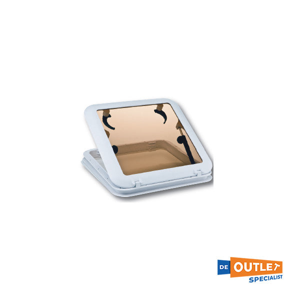 Καταπακτή πλαστικού καταστρώματος λευκού χρώματος 500 x 500 mm - N0774060