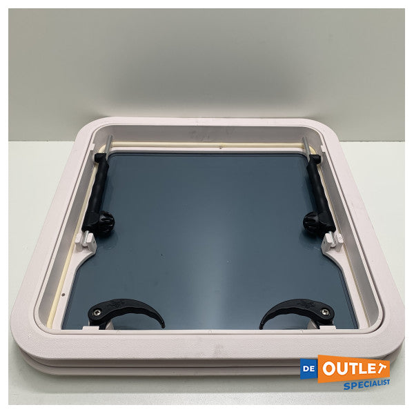 Καταπακτή πλαστικού καταστρώματος λευκού χρώματος 500 x 500 mm - N0774060