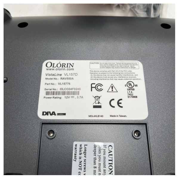 Vistaline 15-tuumainen kosketusnäyttö ja kiinnike - VL15772/VO1501