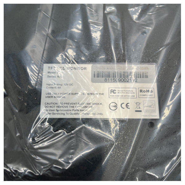 Nirolo 15 Zoll Maritime Dimmable LED Monitor - Ni -Ch1505