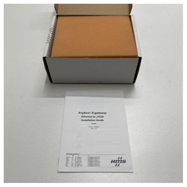 Anybus X -Gateway Ethernet à J1939 Gateway - AB7665