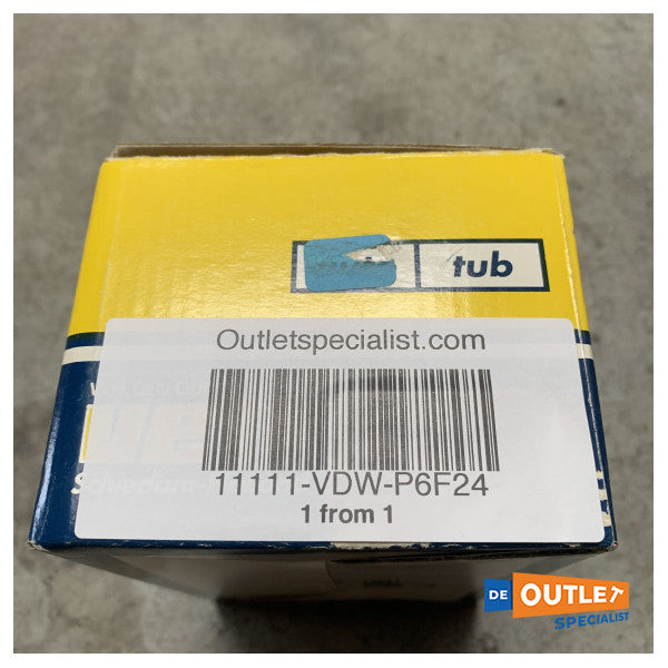 Vetus P6 6-toiminen 24V-kytkinpaneeli - P6F24