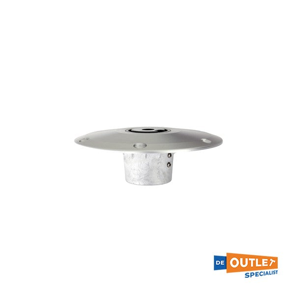 Base de pé em alumínio Vetus 229 mm para perna de cadeira - PCRBASE