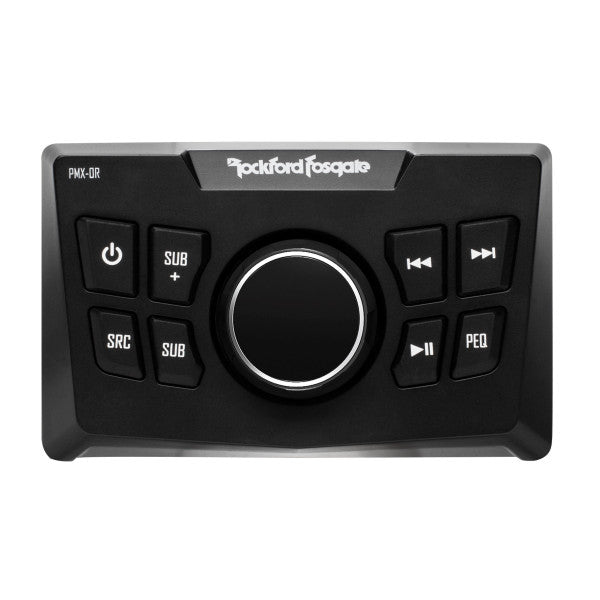 Rockford Fosgate PMX-0R deniz ses kontrolörü siyah
