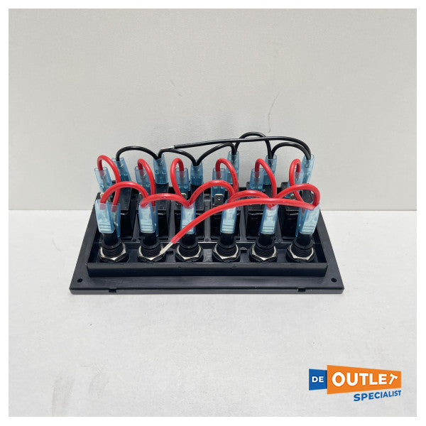 AllPA Switch Panel 6-Dewns 12V