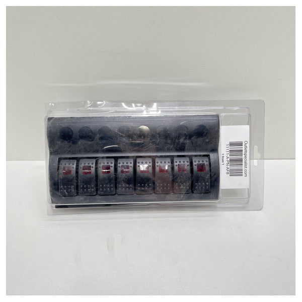 8-позиційний перемикач Allpa чорний 12В