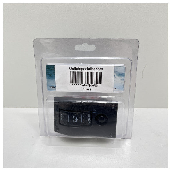 Allpa PN-DCS2 pannello interruttore universale per pompe di sentina nero