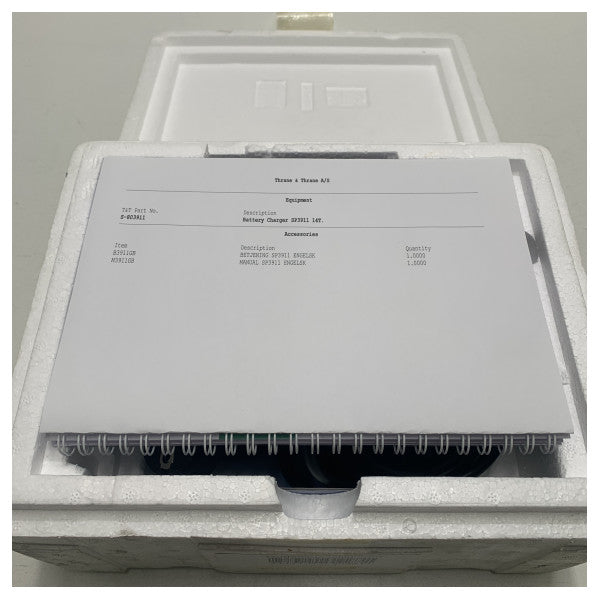 Cobham Sailor SP3911 Charger de batterie Nouveau - SP3911