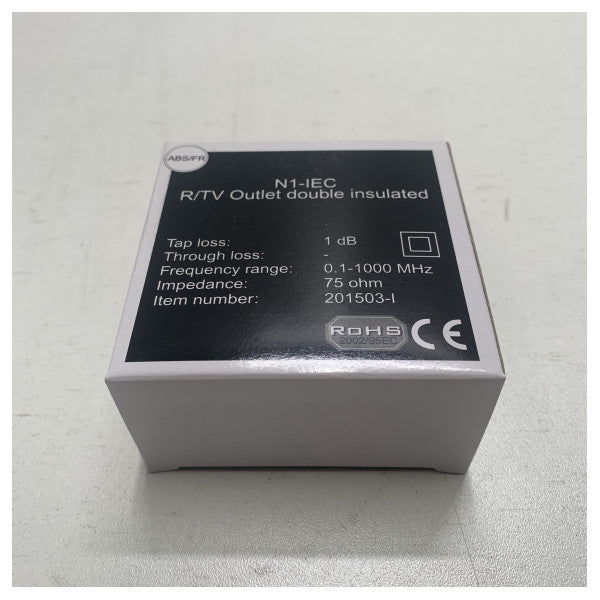 Podwójnie izolowane gniazdo Cobham Sailor N1-IEC R/TV - 201503