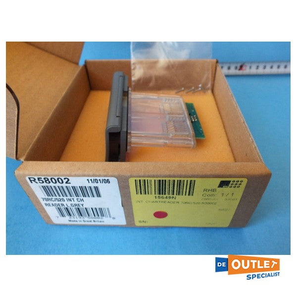 Leitor de cartões Raymarine para o ecrã Pathfinder - R58002