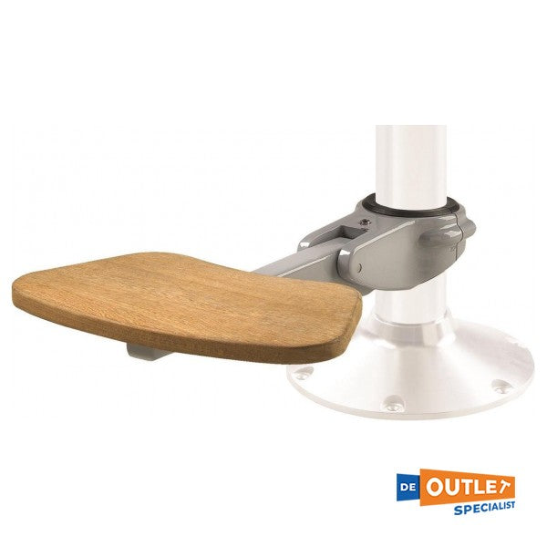 Regulowany podnóżek Vetus RESTU z drewnianą nakładką