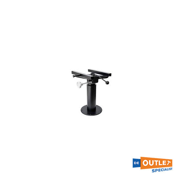 Bessenzoni S315 Aluminium revêtu de siège réglable de siège noir