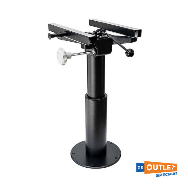 Bessenzoni S315 Aluminium revêtu de siège réglable de siège noir