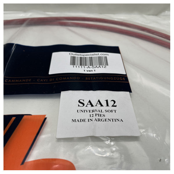 Excel Cab 12 фута кабел за управление на двигателя - SAA12