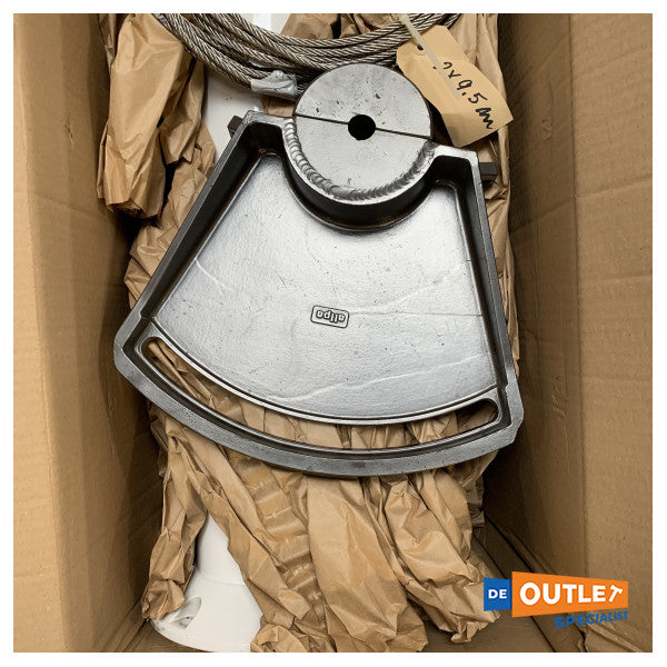 オーシャンヘルム パシフィックホワイトステアリングペデスタルシステムキット 配線済み - SET0H06