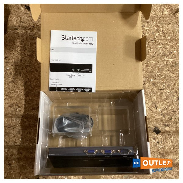 Startech 2 Port HR VGA Video Splitter 1 - ST122PROEU 2 Port HR VGA Video Splitter 1 - ST122PROEU