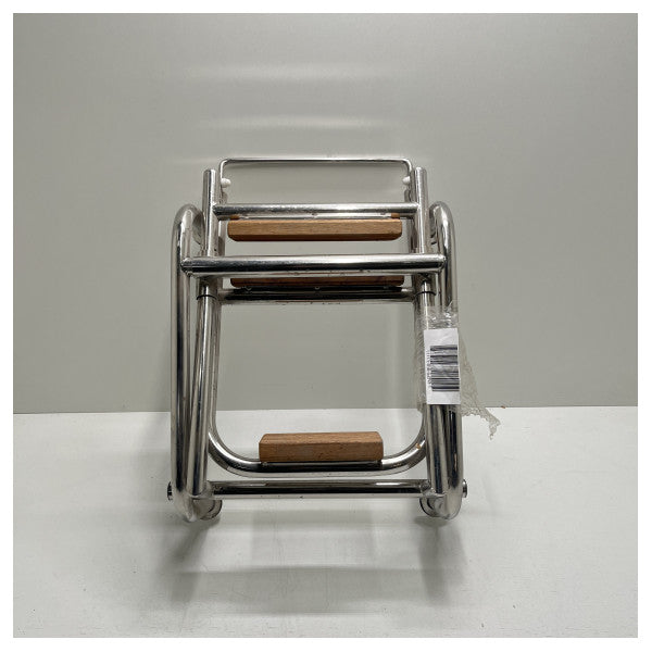 TR Inox 3-stept stainless steel foldable bathing ladder