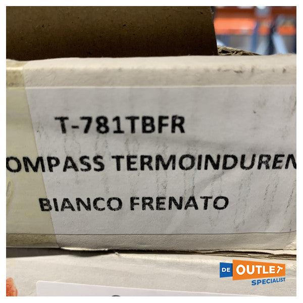 TECMA T-781TBFR Saninautico | Asiento de inodoro de brújulas + cubierta