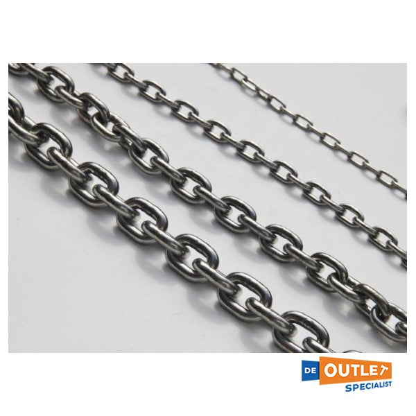 RVS ankerketting 13 mm / 70 meter DIN766 - 39013