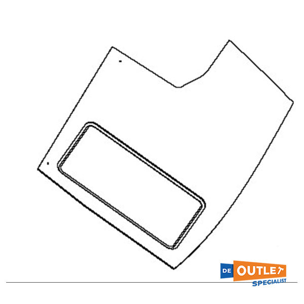 Lewmar Sealine S335V Steuerbordseite Fenster Pop/Slide - TBF0766