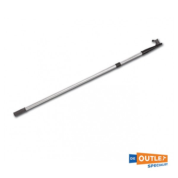 Lindeman aluminium justerbar båtkrok D25 800 - 1600 mm utdragbar