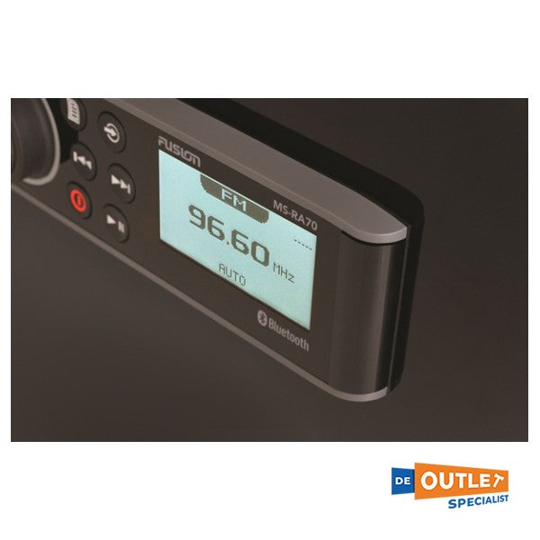 Fusion MS-RA70N Navy Radio with USB/NMEA2000/Radio