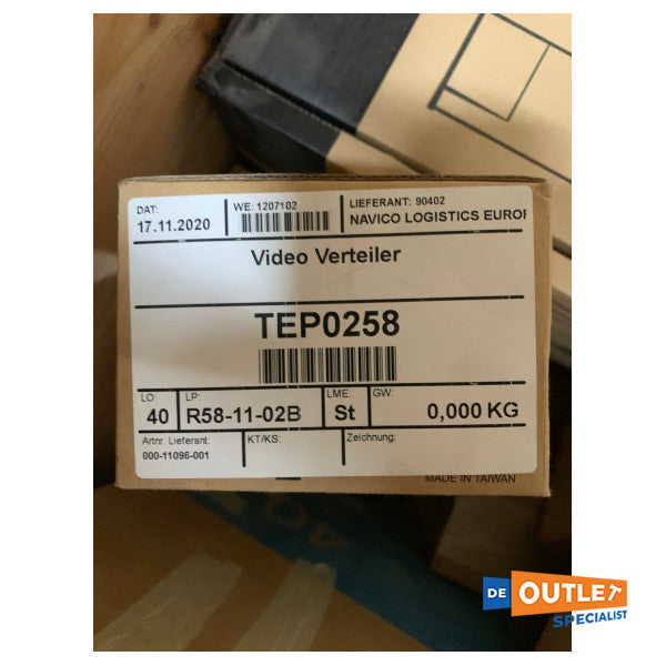 Navico 4-way video splitter-000-11096-001