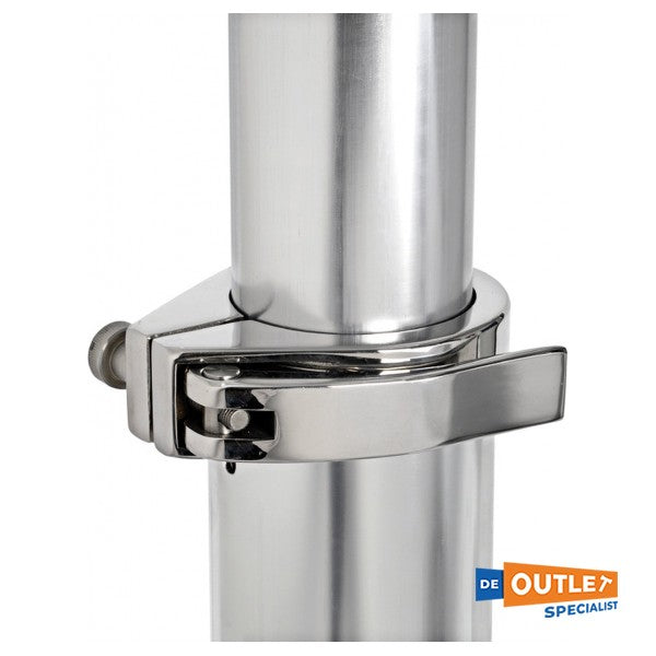 Osculati rustfritt stål 3 -stykke bordbenjusterbar 345 - 715 mm