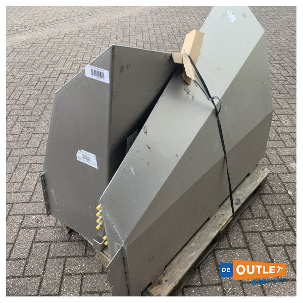 HANSE rustfritt stål drivstofftank 225 liter - TMK0043