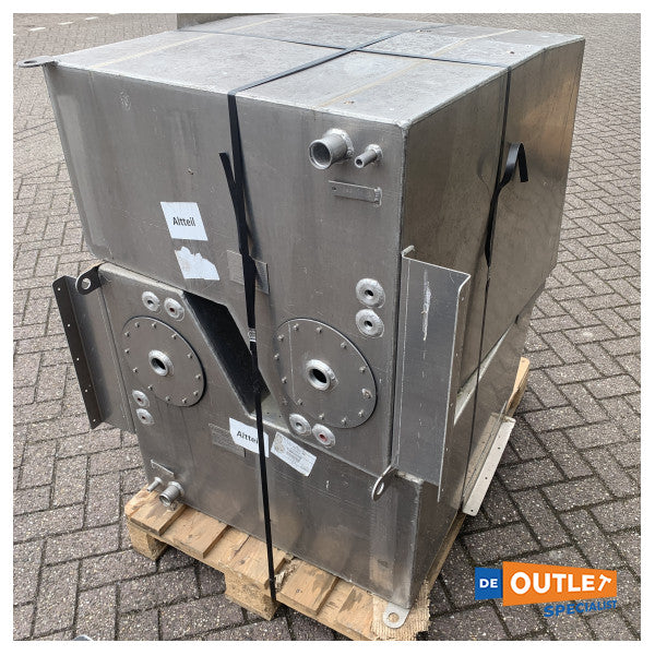 Резервоар за гориво от неръждаема стомана Hanse 375L с дебелина 3 мм - TMK0076