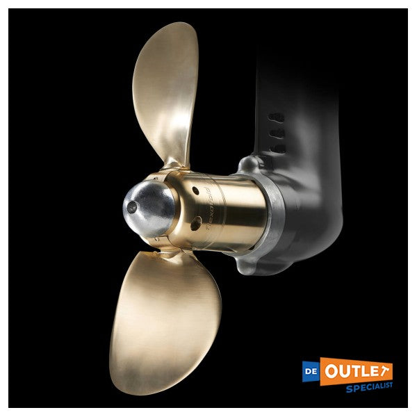 Flexofold 18 x 12 2-blads klapschroef voor saildrive