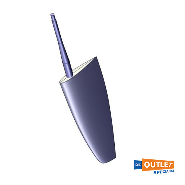 Jefa Hanse 575 Fiberglass Rudder Blade 126 mm - TRU0144