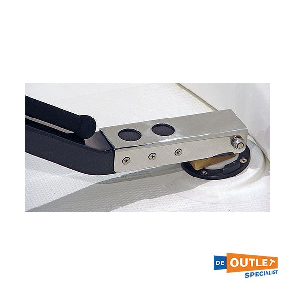 Jefa Stainless Steel Tiller Head 40 mm - TRU0652