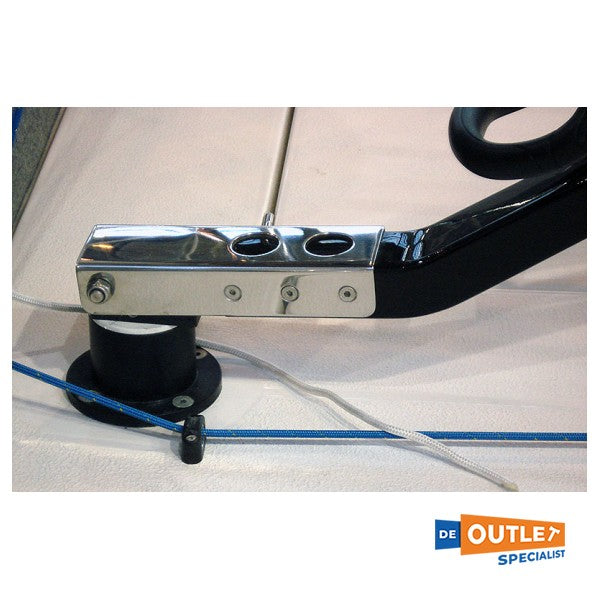 Jefa Stainless Steel Tiller Head 40 mm - TRU0652